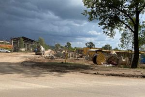 Новости со стройплощадки будущего госпиталя (ФОТО)