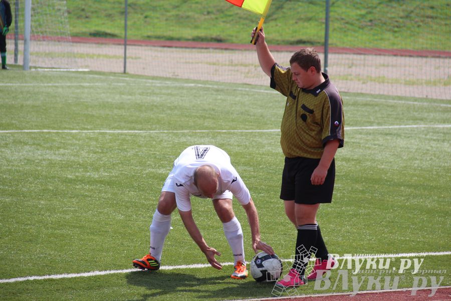 Футбольный матч в рамках Чемпионата Псковской области