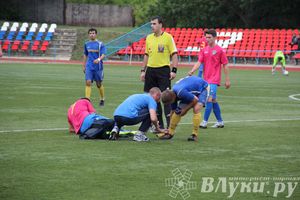 Матч «Луки-Экспресс» - «Фосфорит» закончился победой хозяев со счетом 2:0