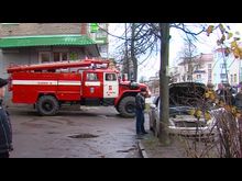 Импульс-ТВ. В центре города сгорела машина