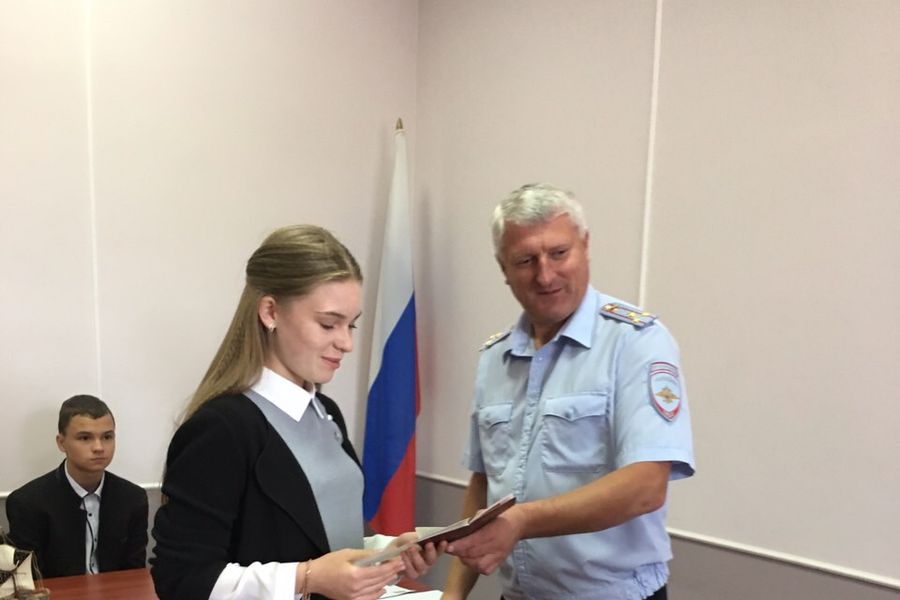 Юным великолучанам пришлось побывать в ОМВД (ФОТО)