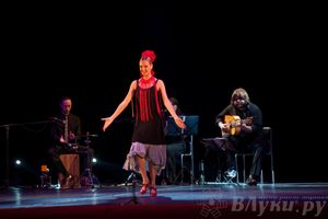 В великих Луках выступил московский коллектив фламенко