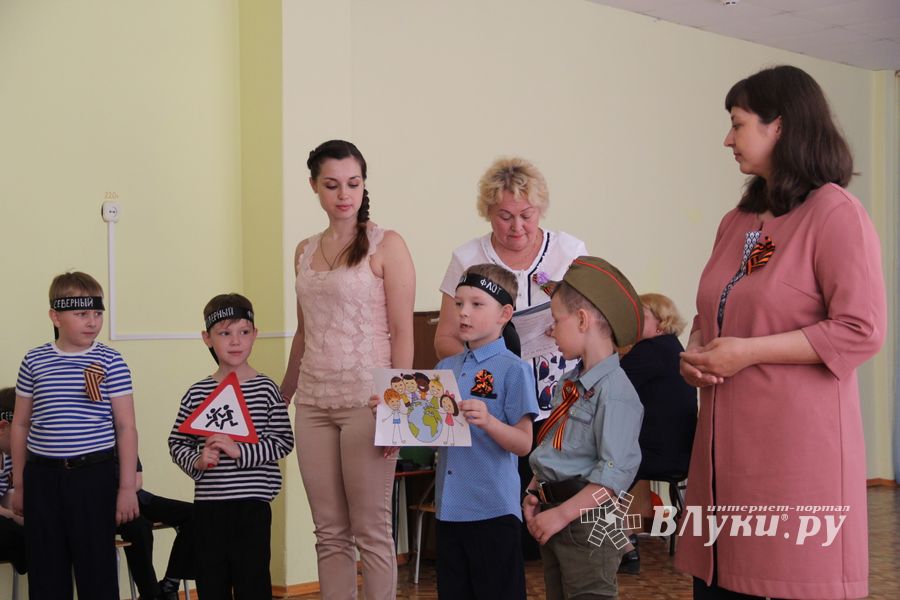 Стихи и песни о Великой Победе исполнили ребята детского сада №1