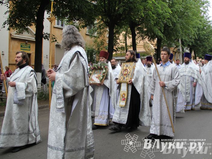 Крестный ход в честь Престольного праздника Вознесения Христова