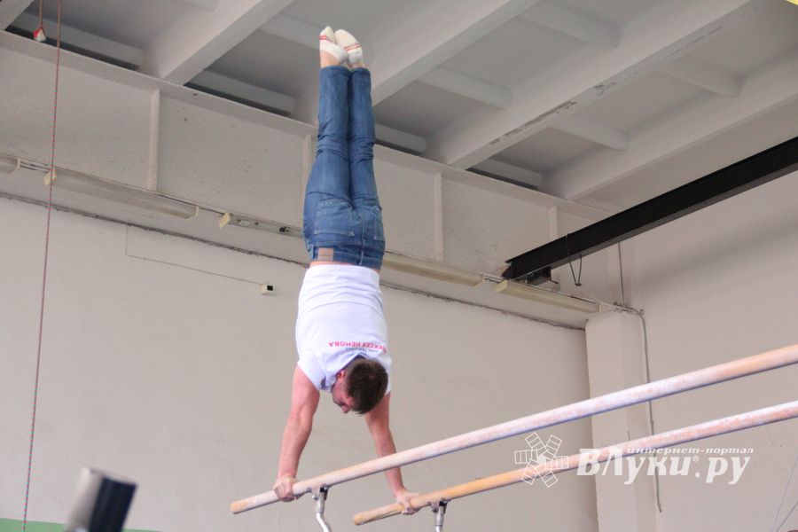 Сегодня Великие Луки посетил четырехкратный олимпийский чемпион Алексей Немов (ФОТО)