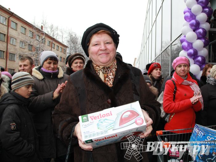 Открытие супермаркета «Тележка» в Великих Луках