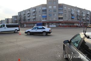 Фотофакт: ДТП на перекрестке Гагарина-Дьяконова