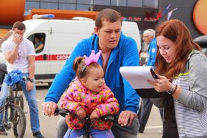 В Великих Луках прошёл Велопарад (ФОТО)