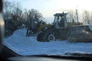 В Невеле коммунальные службы справились с уборкой снега на 5+