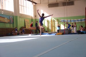 В Великих Луках проходит открытое первенство по спортивной гимнастике (ФОТО)