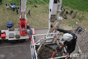 В Великих Луках прошли областные соревнования среди пожарных по спасению пострадавших