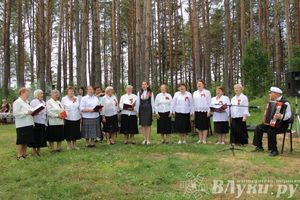 Торжественная церемония закладки Камня Памяти у деревни Каськово