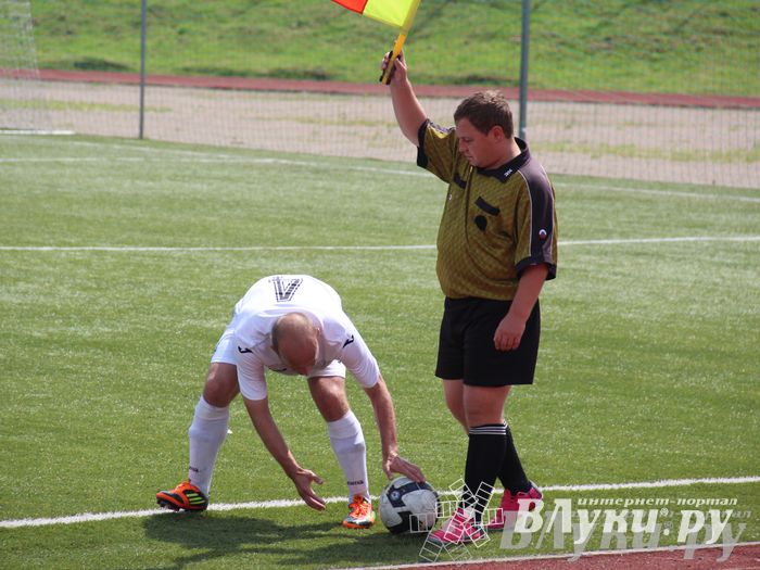 Футбольный матч в рамках Чемпионата Псковской области