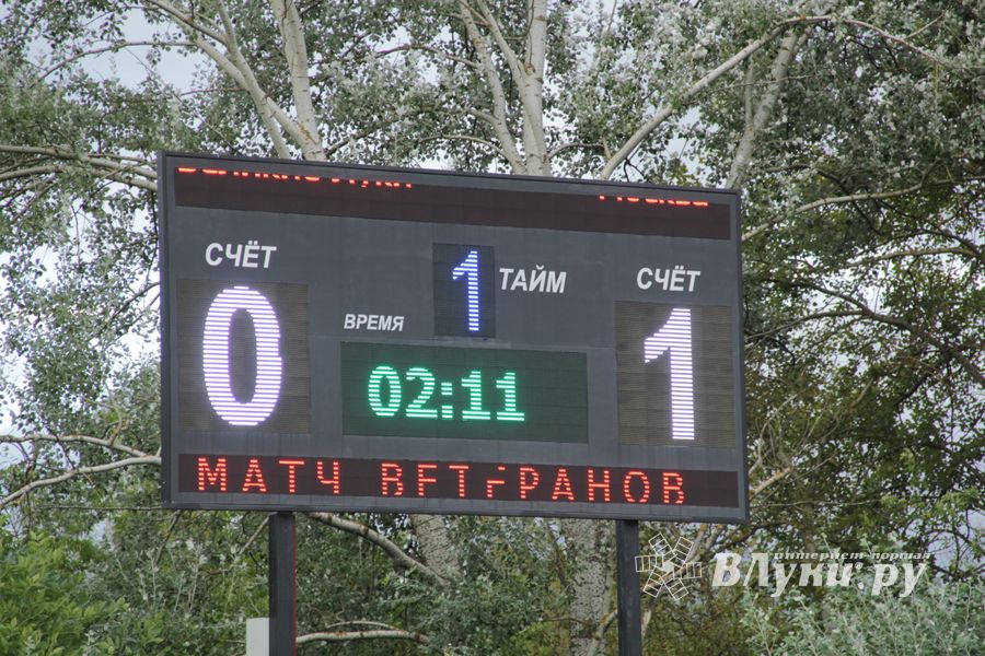 Матч ветеранов ФК «Спартак» и ветеранов великолукского футбола на «Экспрессе» (ФОТО)