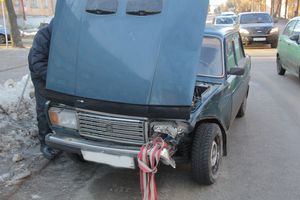 В Великих Луках произошло ДТП (ФОТО)