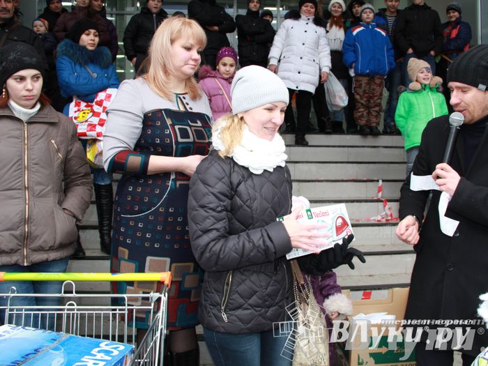 Открытие супермаркета «Тележка» в Великих Луках