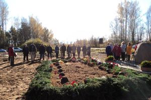 Новое военное захоронение появилось в Локнянском районе (фото)