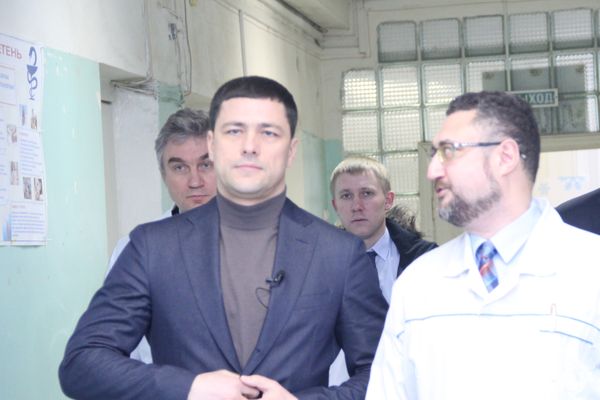 Врио губернатора Псковской области посетил Великолукскую межрайонную больницу (ФОТО)