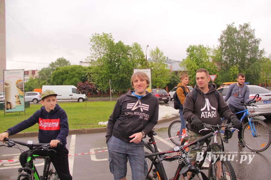 Зигзаг здоровья выполнили великолукские велосипедисты (ФОТО)