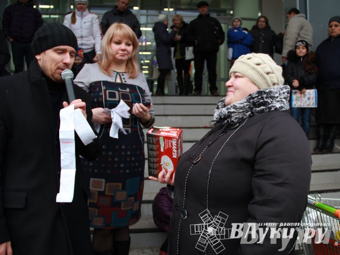 Открытие супермаркета «Тележка» в Великих Луках