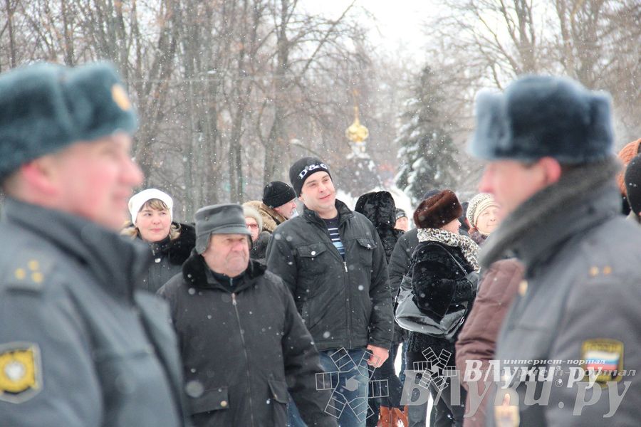 В Великих Луках встретили Масленицу
