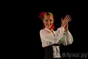 В великих Луках выступил московский коллектив фламенко