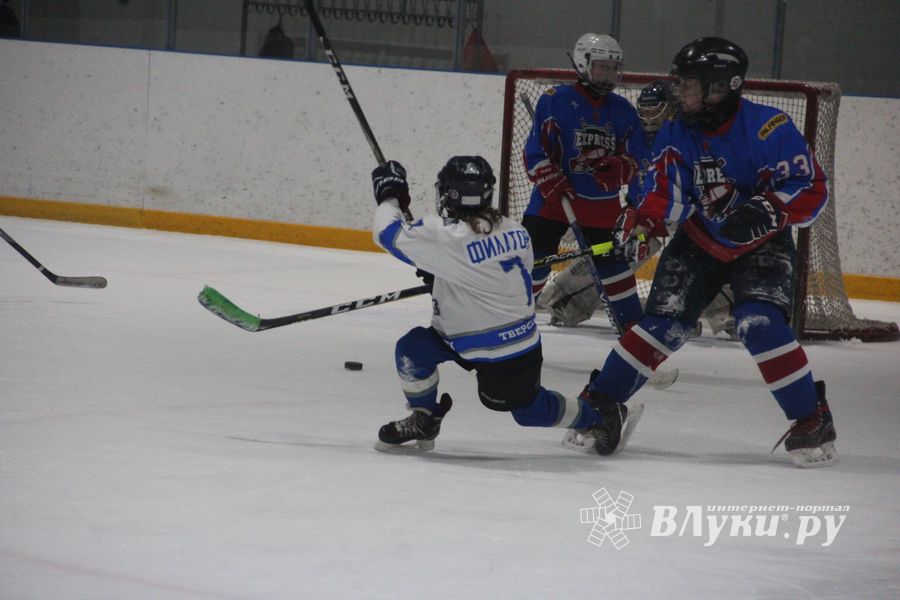 В Великих Луках прошел детский Открытый турнир по хоккею (ФОТО)