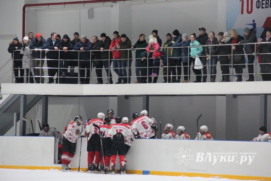 ХК «ЛукиСпорт» обыграл псковскую «Звезду» (ФОТО)