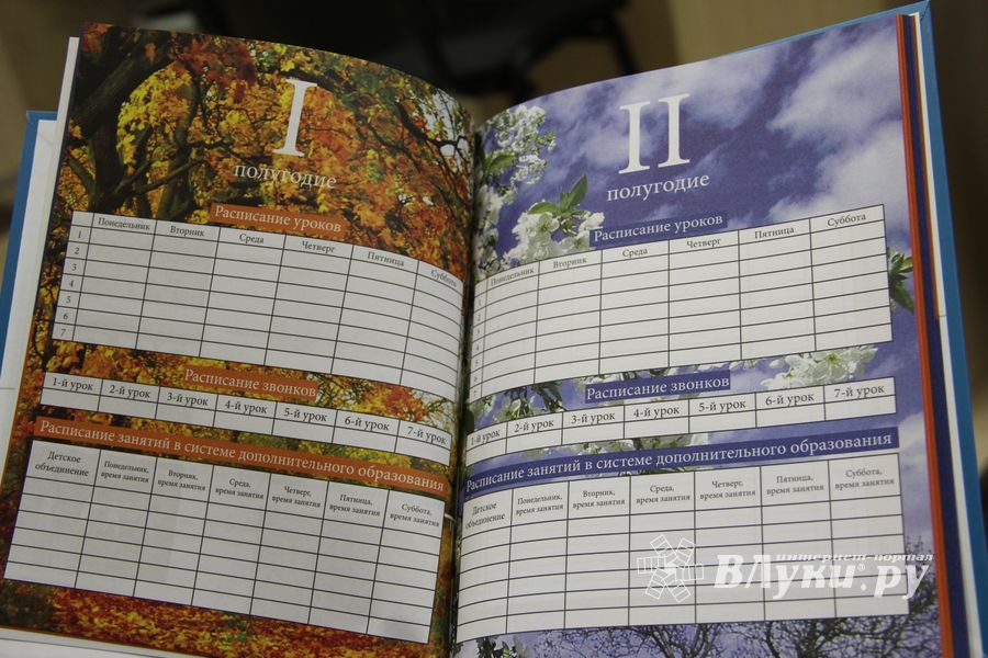 В Великих Луках презентовали новый дневник великолукского школьника (фото)