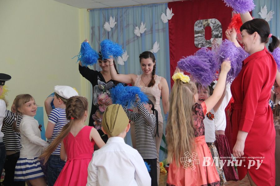 Стихи и песни о Великой Победе исполнили ребята детского сада №1