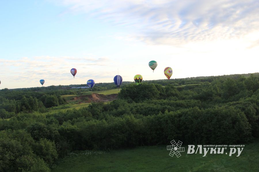 Спортивный полет над Великими Луками (ФОТО)