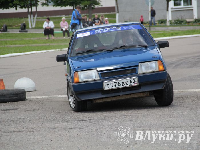 В Невеле состоялся финал по автоспринтслалому