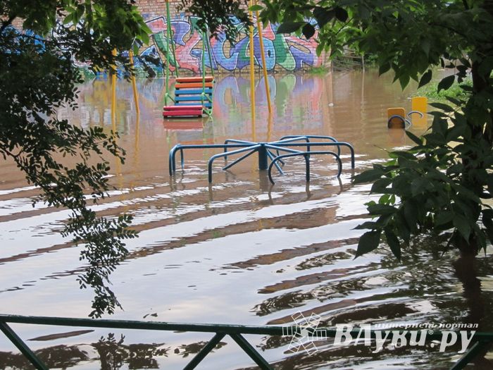 Самый подтопляемый двор подтвердил своё «звание» (ФОТО)