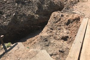 Опасный тротуар на проспекте Гагарина (ФОТО)