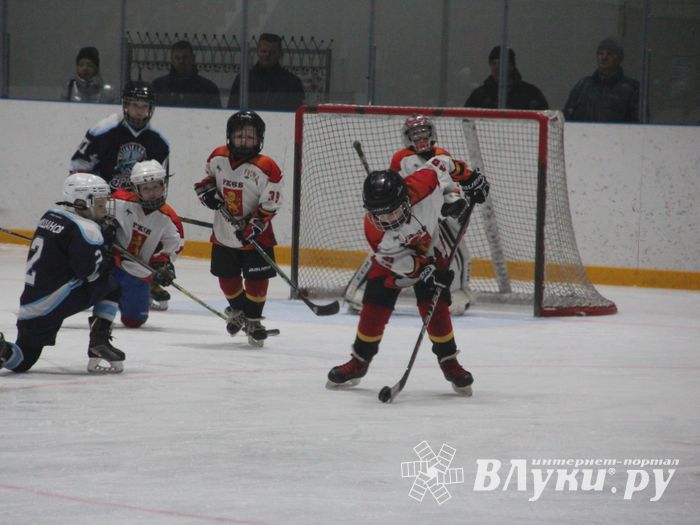 Товарищескике хоккейные игры между детскими командами прошли в Великих Луках (ФОТО)