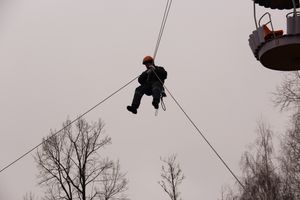 В Великих Луках в Парке культуры и отдыха полным ходом идёт подготовка к празднованию Масленицы (фото)