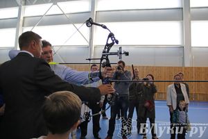 Открытие спортивно-оздоровительного комплекса «Стрелец» (фото)