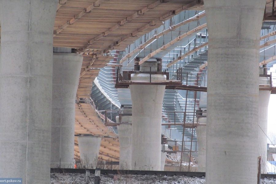 Теперь видно, что путепровод великолукский (ФОТО)