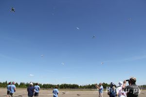 В Великих Луках прошел Фестиваль авиамодельного спорта (фото)