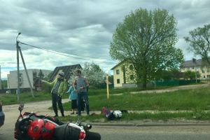 В Великих Луках произошло ДТП (ФОТО)