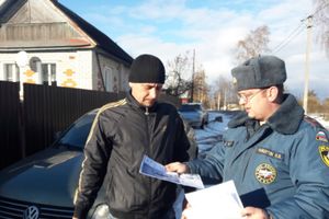 Сотрудники ОНД провели рейд в деревне Фотьево (ФОТО)