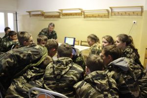 В военно-патриотическом лагере «Вымпел-Шторм» в разгаре 17-я смена (ФОТО)