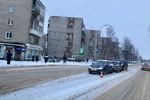 На проспекте Гагарина в Великих Луках столкнулись три автомобиля (ФОТО)