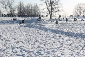 В Великих Луках реконструировали подвиг Александра Матросова (12+)(ФОТО)