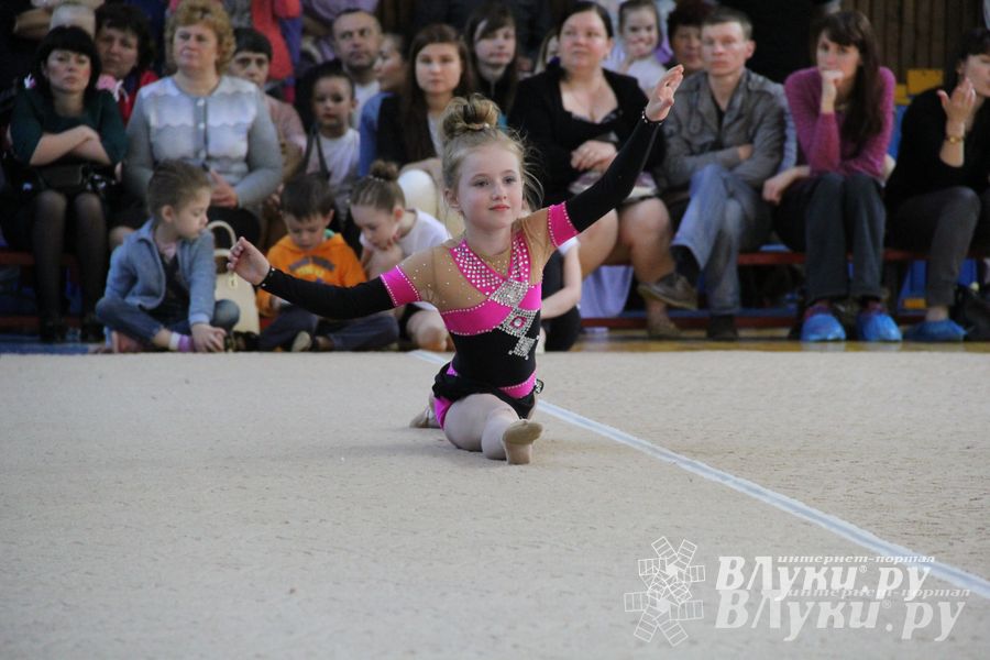 В Великих Луках прошло Первенство по художественной гимнастике (фото)
