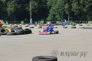 ​Великолучанин Николай Маркевич стал серебряным призером чемпионата г. Великие Луки по картингу (фото)