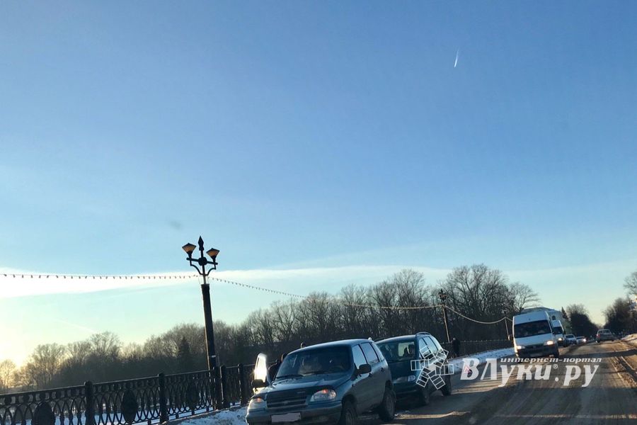 Фотофакт: ДТП на центральном мосту