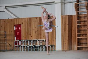 В Великих Луках прошли соревнования по по художественной гимнастике (ФОТО)