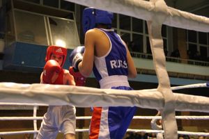 В Великих Луках проходят соревнования по боксу памяти Е.А. Клевцова (фоторепортаж)