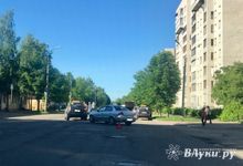 Из-за ДТП затруднено движение (ФОТО)